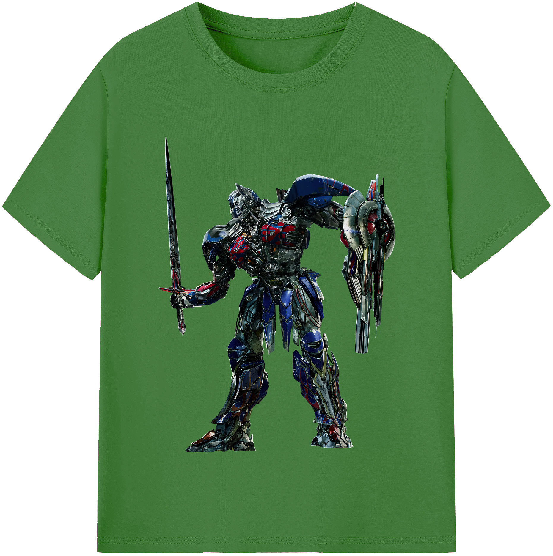（画像用） Transformers トランスフォーマー レディースカジュアルプリントTシャツ（綿100％）